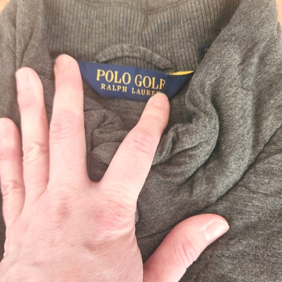 GUC Polo Golf Ralph Lauren Dark Grey Vest, Size L - Picture 5 of 10